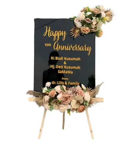 Papan Bunga Akrilik Gisikdrono