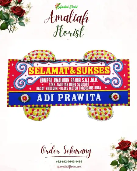 Papan Bunga Ucapan Selamat Gisikdrono